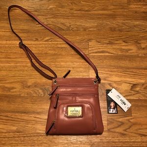 Vintage rose crossbody bag NWT